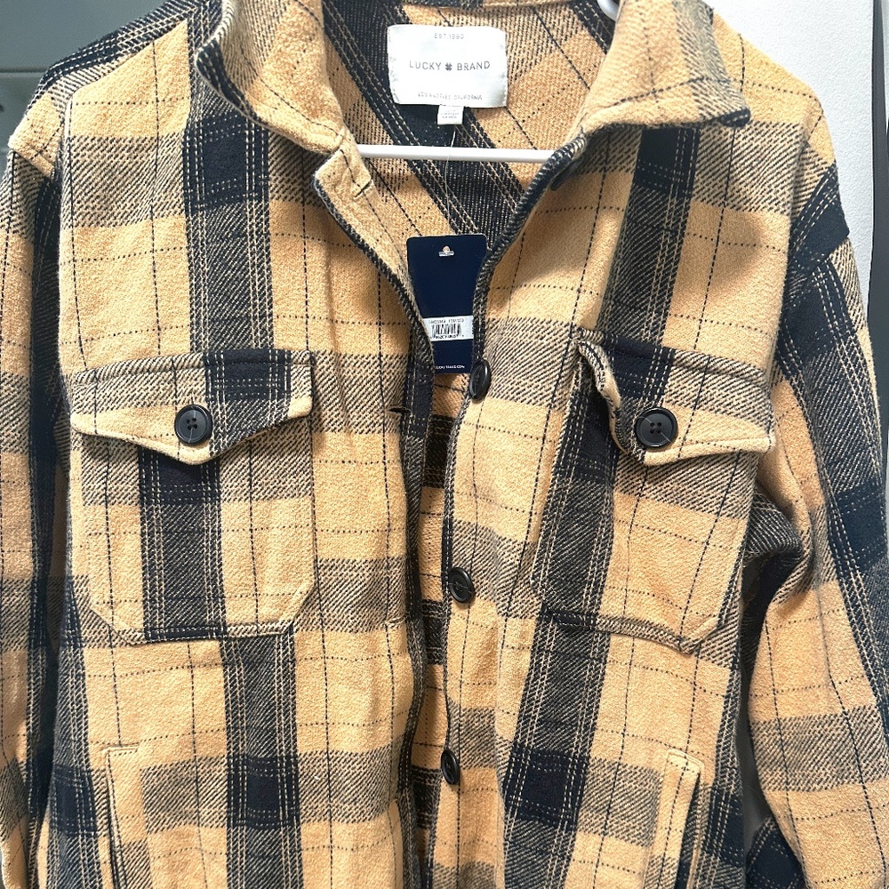 Lucky Brand Women’s oversized Shacket